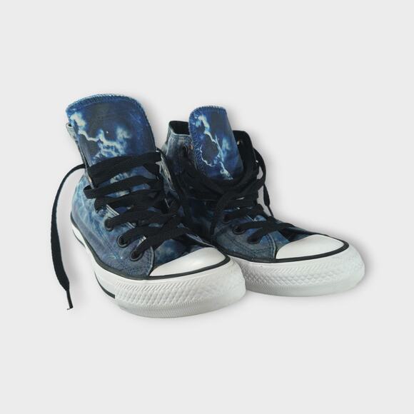 Converse All Star Chuck Taylor Hi-Tops Night Sky # 151927F Size Women's 6 - Picture 2 of 11